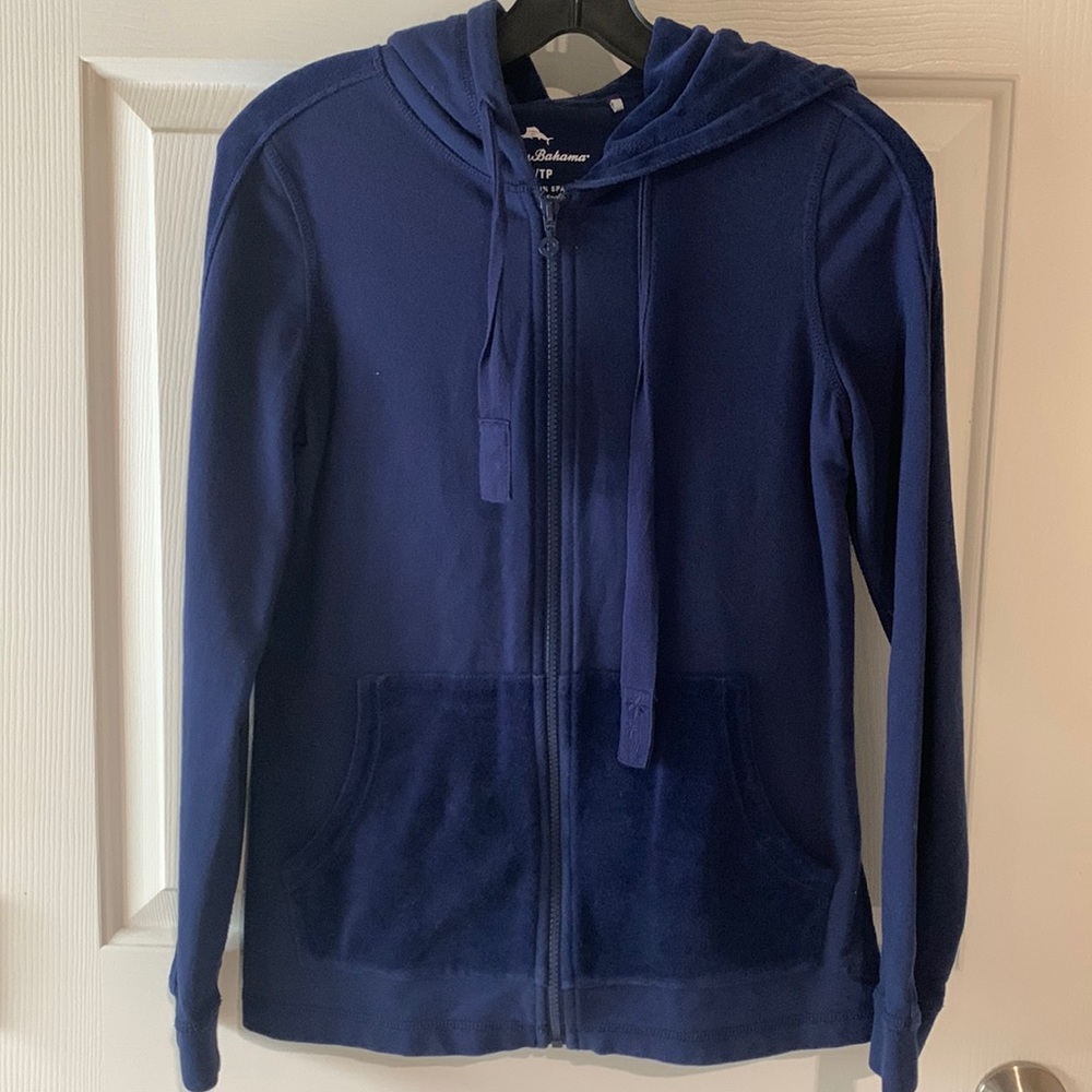 Tommy Bahama XS zipper hoodie